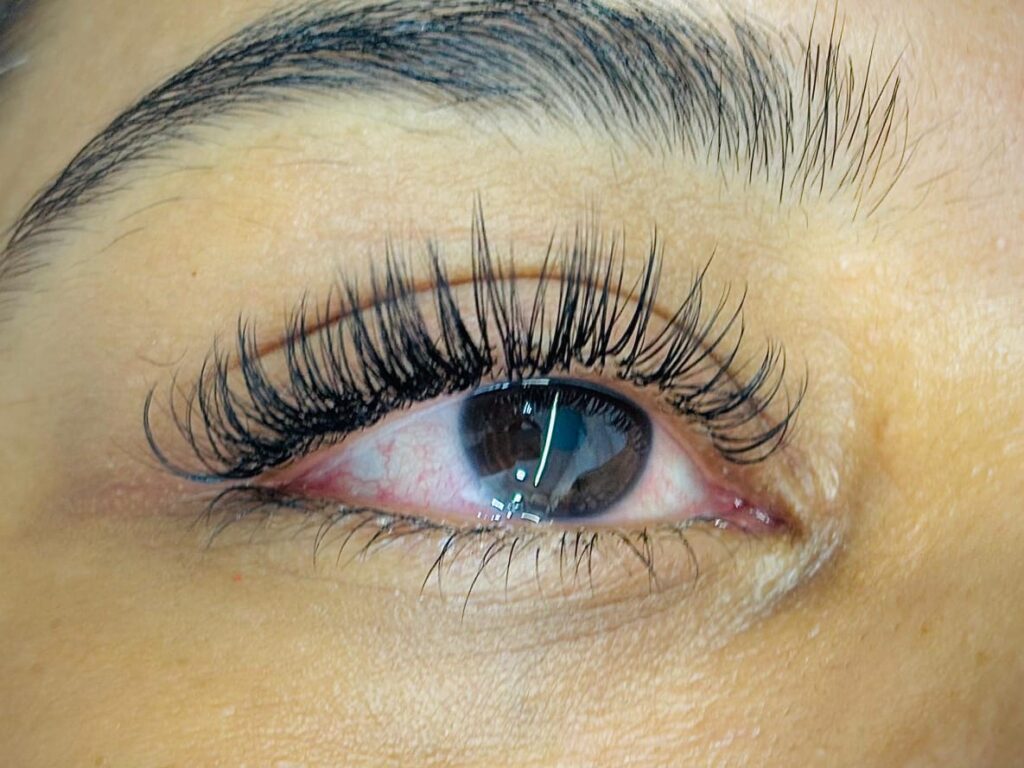 Eyelash extension classic natural