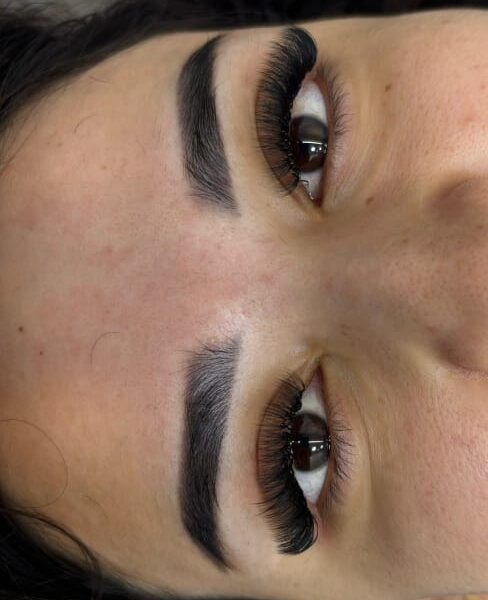 Eyelash extension hybrid