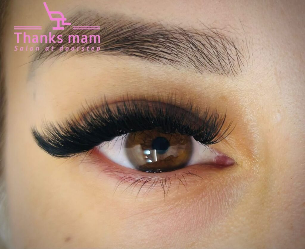 Eyelash extension volume