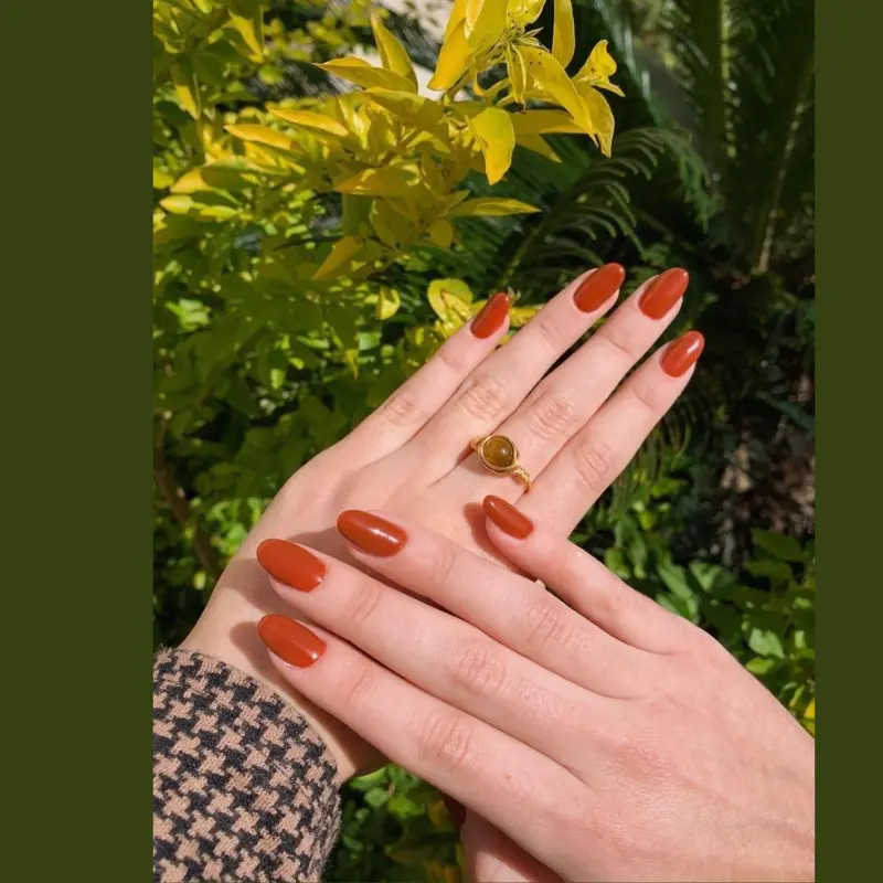 Gel polish both hands