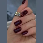 Nail extension with gel polish